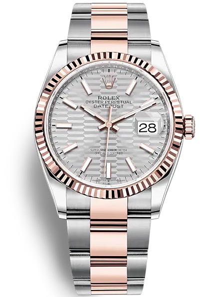 126231 SILVER FLUTED MOTIF OYS