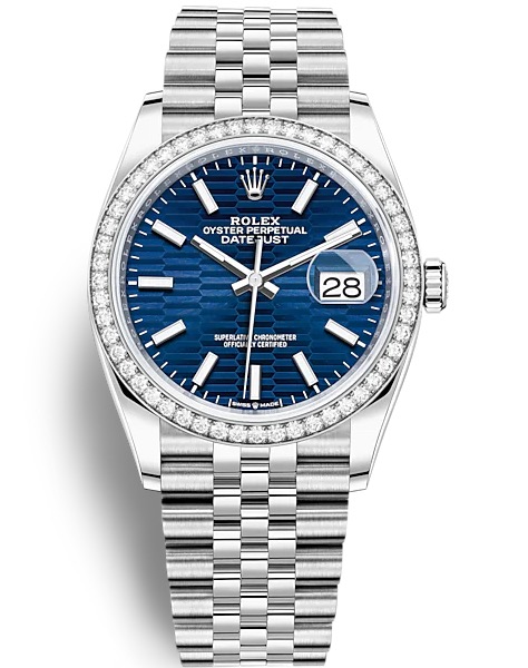 126284RBR BRIGHT BLUE FLUTED JUB