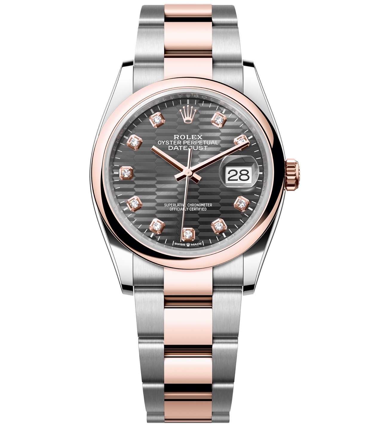 126201G SLATE FLUTED MOTIF OYSTER