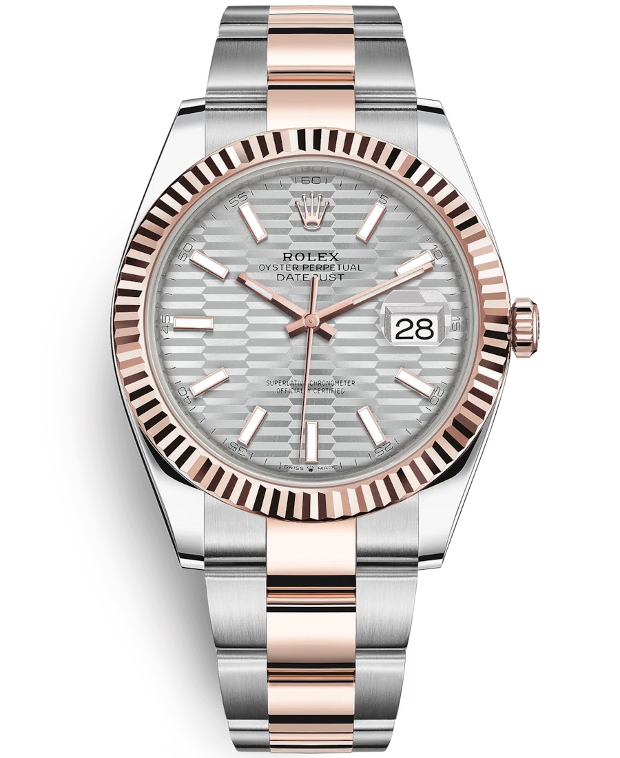 126331 SILVER FLUTED MOTIF OYS
