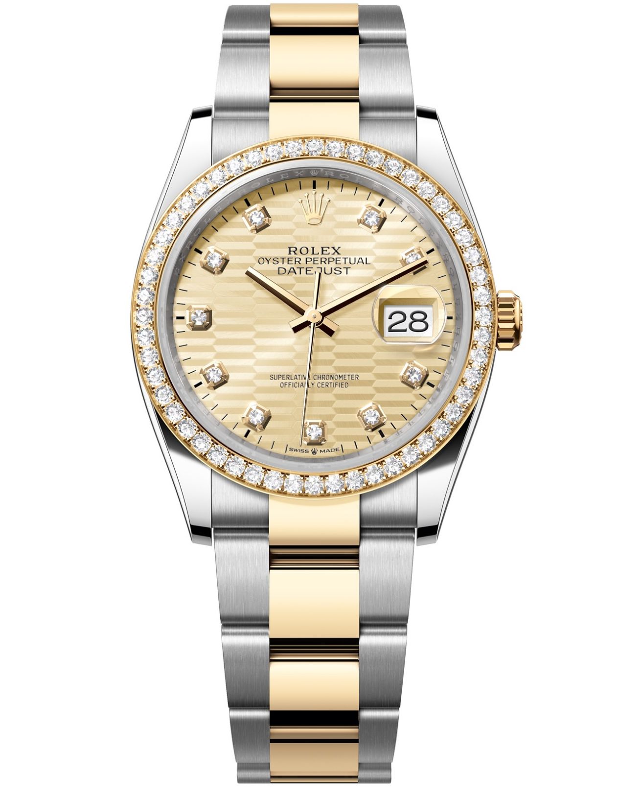 126383G CHAMP FLUTED MOTIF OYS